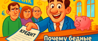Почему бедные чаще берут кредиты?