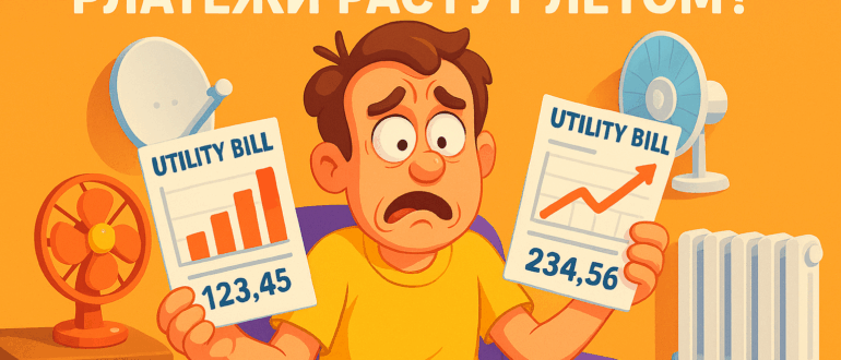 Почему коммунальные платежи растут летом?