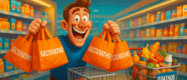 Почему мы любим бесплатное, даже если не нужно