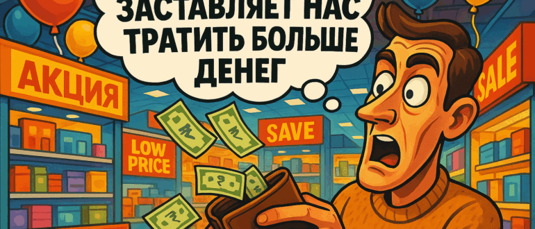 Как реклама заставляет нас тратить больше денег