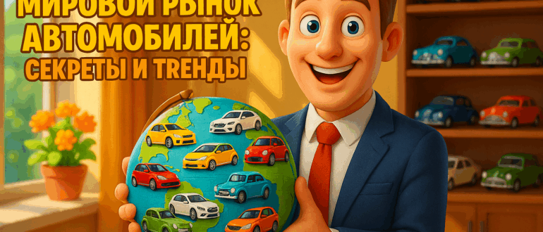 Как устроен мировой рынок автомобилей: секреты и тренды
