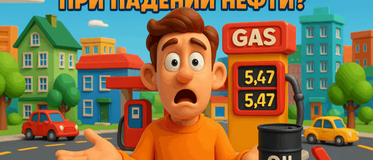 Почему бензин дорожает при падении нефти?
