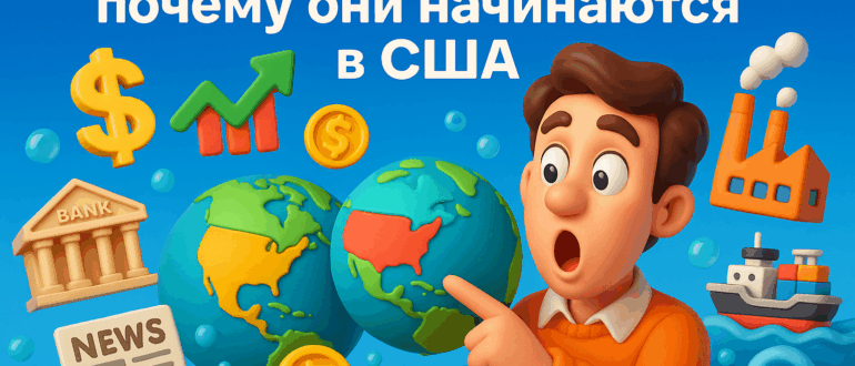 Кризисы мира: почему они начинаются в США