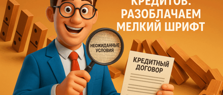 Скрытые ловушки кредитов: разоблачаем мелкий шрифт